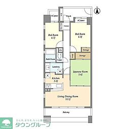 間取図画像 3LDK