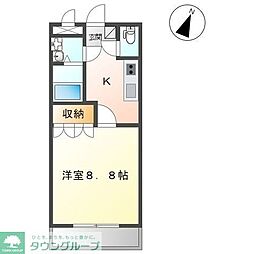 BLAZECUBE 1Kの間取図画像