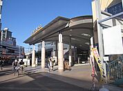北越谷駅 223m