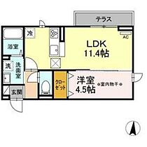 DーROOM柏木3丁目  ｜ 宮城県仙台市青葉区柏木3丁目（賃貸アパート1LDK・1階・37.69㎡） その2