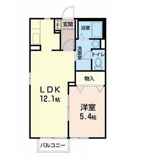 ヴェルドミール川平 ｜宮城県仙台市青葉区川平2丁目(賃貸アパート1LDK・1階・40.00㎡)の写真 その2