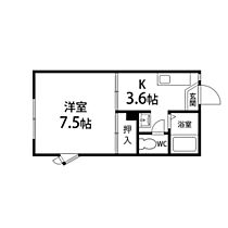 オークヒルズ 105 ｜ 宮城県仙台市青葉区角五郎1丁目（賃貸アパート1K・1階・24.50㎡） その2