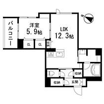 レィディアンス本町 403 ｜ 宮城県仙台市青葉区本町2丁目（賃貸マンション1LDK・3階・49.77㎡） その2