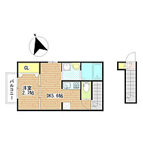 SENTOgrace I  ｜ 宮城県仙台市若林区八軒小路（賃貸アパート1DK・2階・26.72㎡） その2