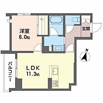 エクラージュ二日町  ｜ 宮城県仙台市青葉区二日町（賃貸マンション1LDK・3階・43.75㎡） その2