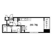 コンフォート上杉 0703 ｜ 宮城県仙台市青葉区上杉6丁目（賃貸マンション1R・7階・24.00㎡） その2