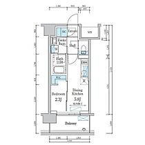 デュオフラッツ仙台木町通エアリ  ｜ 宮城県仙台市青葉区木町通1丁目（賃貸マンション1DK・4階・25.55㎡） その2