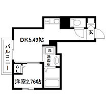 昇龍ビルIII  ｜ 宮城県仙台市青葉区中江2丁目（賃貸アパート1DK・2階・24.10㎡） その2