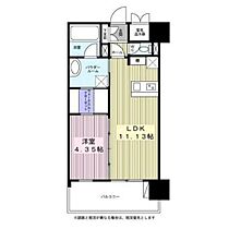 セントフィールド榴ヶ岡アネックス  ｜ 宮城県仙台市宮城野区二十人町（賃貸マンション1LDK・2階・40.08㎡） その2