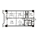 ライオンズプラザ台の原A棟4階6.5万円
