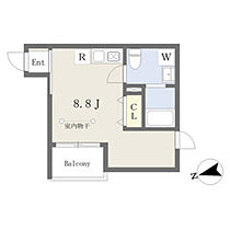 カンパーニ小田原  ｜ 宮城県仙台市宮城野区小田原2丁目（賃貸アパート1R・2階・21.69㎡） その2