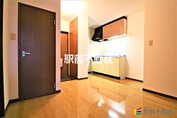 サンヒルズB棟 201 2階2DKのリビング/ダイニング