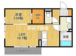 アルクアンシエル 2階