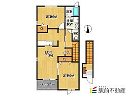 ヴィラ・ボーテII 2階/203