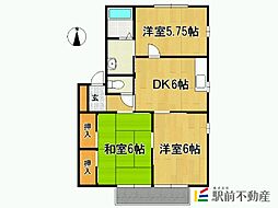 フォーレス六座町B 2階