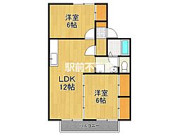 ファミール中の館C 2階