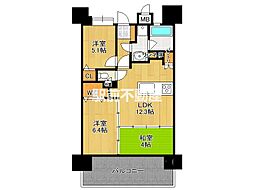 プラネスト佐賀駅南 3LDKの間取図画像