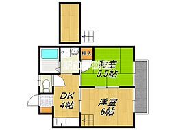 コーポフルハウス 2階/202