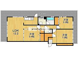 エスペランサ2 3LDKの間取図画像