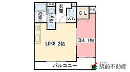 ビュークレスト佐賀駅前 8階