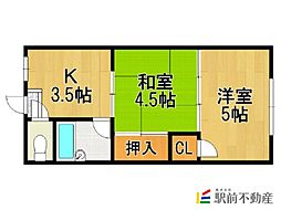 杉谷コーポ高木瀬西 1階