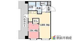 ビュークレスト佐賀駅前 4階/402