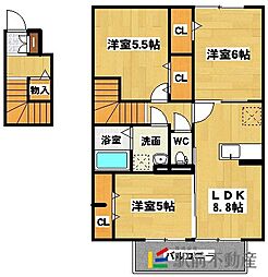 ボナール C棟 2階/206