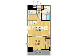 GrandHills 1LDKの間取図画像