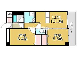 モン・ヴィラージュ佐賀駅前 6階/606