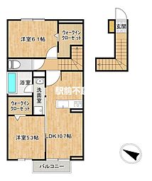 ロイヤルタウン長瀬町A 2階/203