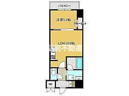 クレアティオMGH 1LDKの間取図画像