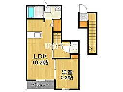 ベラ・ルーチェ 1LDKの間取図画像