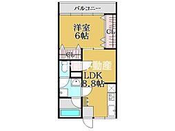 クラウンビル吉田 2階