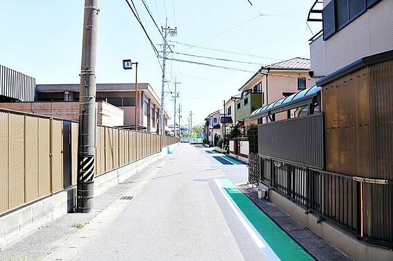 前面道路含む現...