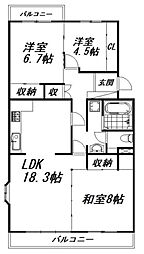 芳川ハイツ1号棟