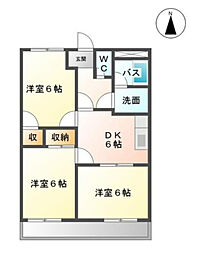 ハイツ新都田 2階