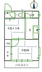 コーポ中津川 2階