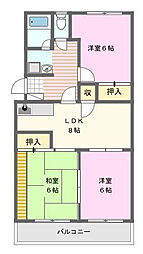 サンセゾン豊隆 2階