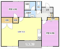 本郷パークI 2階