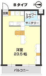 間取図画像 ワンルーム