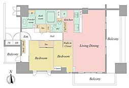 ル・シェモア浜松中央 14階/1401