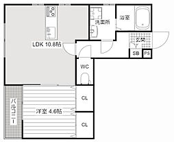 ベレッツァ大工町 2階/201