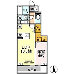 (仮称)D-ROOM北島町 1階/102