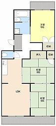 パークマンション 3LDKの間取図画像