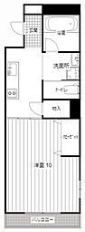 マ・グラン3 1Kの間取図画像