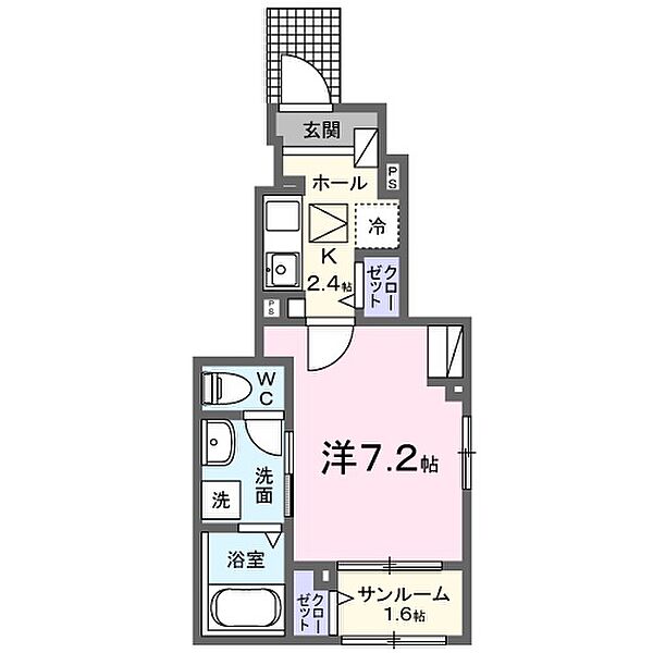 イースト　ヒル 101｜静岡県浜松市中央区北寺島町(賃貸アパート1K・1階・29.72㎡)の写真 その2