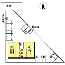 仮）D-ROOM上島五丁目 303 ｜ 静岡県浜松市中央区上島５丁目（賃貸アパート2LDK・3階・65.84㎡） その3