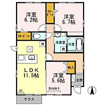 Viola 22  ｜ 静岡県浜松市中央区飯田町（賃貸一戸建3LDK・1階・73.91㎡） その2