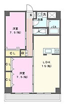 MP X番館 302 ｜ 静岡県浜松市中央区小池町（賃貸マンション2LDK・2階・68.50㎡） その2