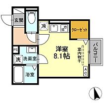 D-ROOM和地山 101 ｜ 静岡県浜松市中央区和地山２丁目（賃貸アパート1R・1階・25.30㎡） その2